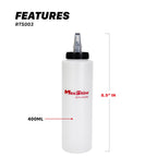 Compound Polish Wax Dispenser Bottle with Self Cleaning Cap - 400ml