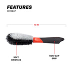 360° Wheel and Car Engine Brush