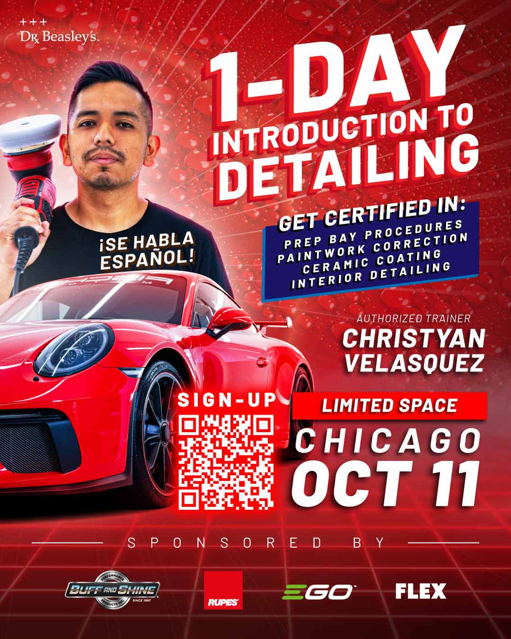 1-Day Auto Detailing Class at Dr. Beasley’s (October 11, 2025)