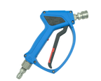 MTM Hydro SGS28 Blue Spray Gun, 4000 PSI, 12 GPM, Live Swivel, SS QC Fittings