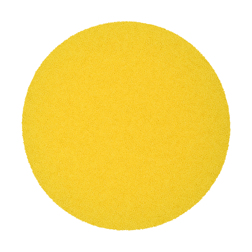 144CR - 1" Dark Yellow URO TEC® Foam Pad - Polishing