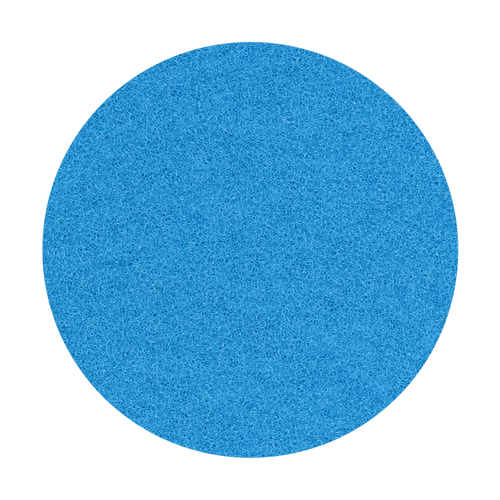154CR - 1" Blue Coarse URO TEC® Foam Pad - Heavy Cut