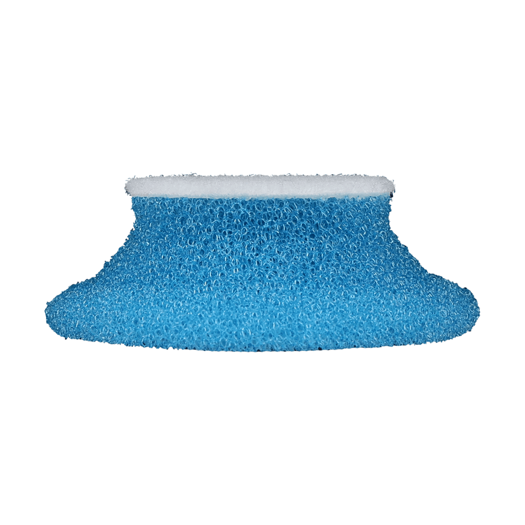 154CR - 1" Blue Coarse URO TEC® Foam Pad - Heavy Cut