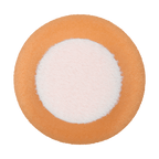 180CR - 1" Orange URO TEC® Foam Pad - Medium Polishing