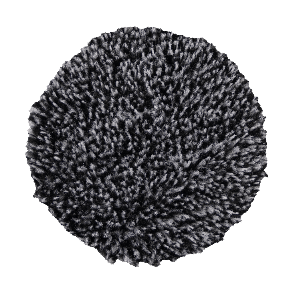 192MFP - 1" URO Fiber® Microfiber Pad (Black/White Fibers) White Foam Interface - Cutting
