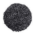 192MFP - 1" URO Fiber® Microfiber Pad (Black/White Fibers) White Foam Interface - Cutting