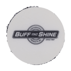 192MFP - 1" URO Fiber® Microfiber Pad (Black/White Fibers) White Foam Interface - Cutting