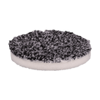 192MFP - 1" URO Fiber® Microfiber Pad (Black/White Fibers) White Foam Interface - Cutting