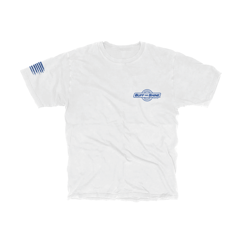 Buff and Shine American Flag T-Shirt