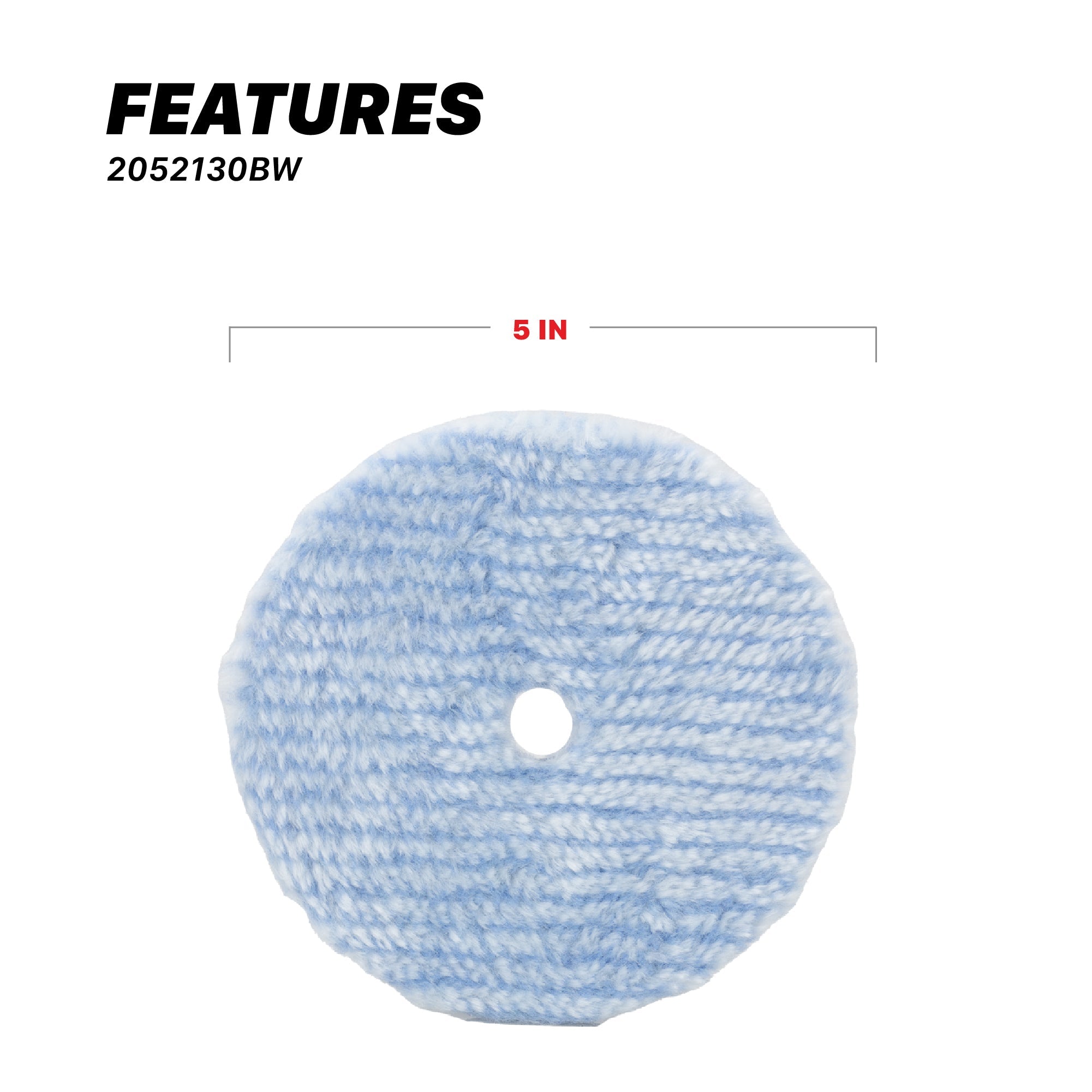 Synthetic Wool Pads - 3in, 5in, 6in