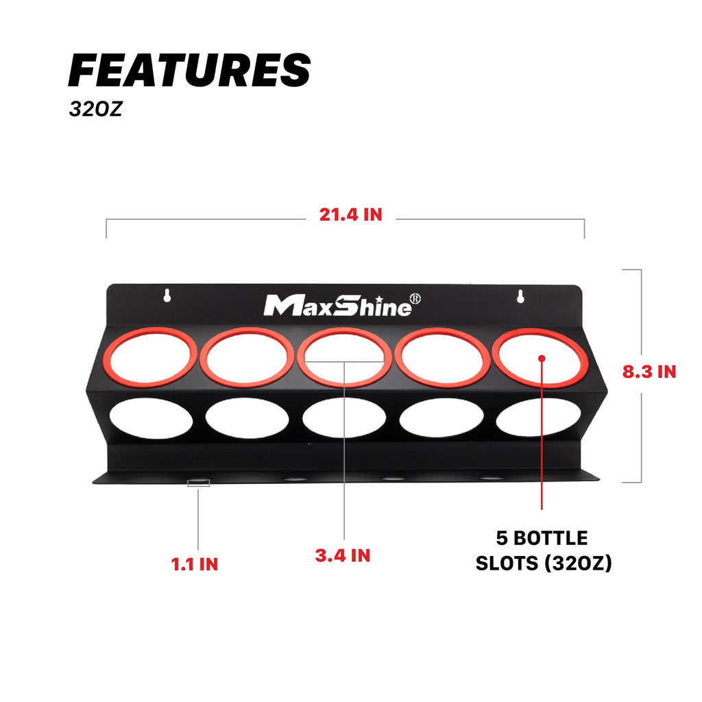 Spray Bottle Racks - 16oz, 32oz, 34oz