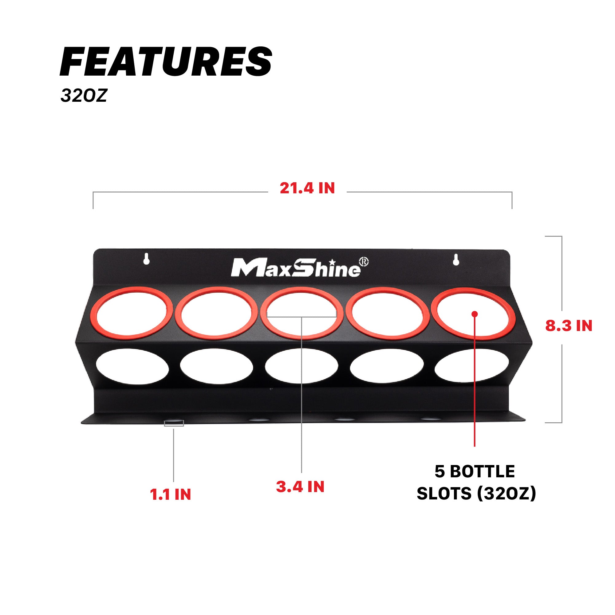 Spray Bottle Racks - 16oz, 32oz, 34oz