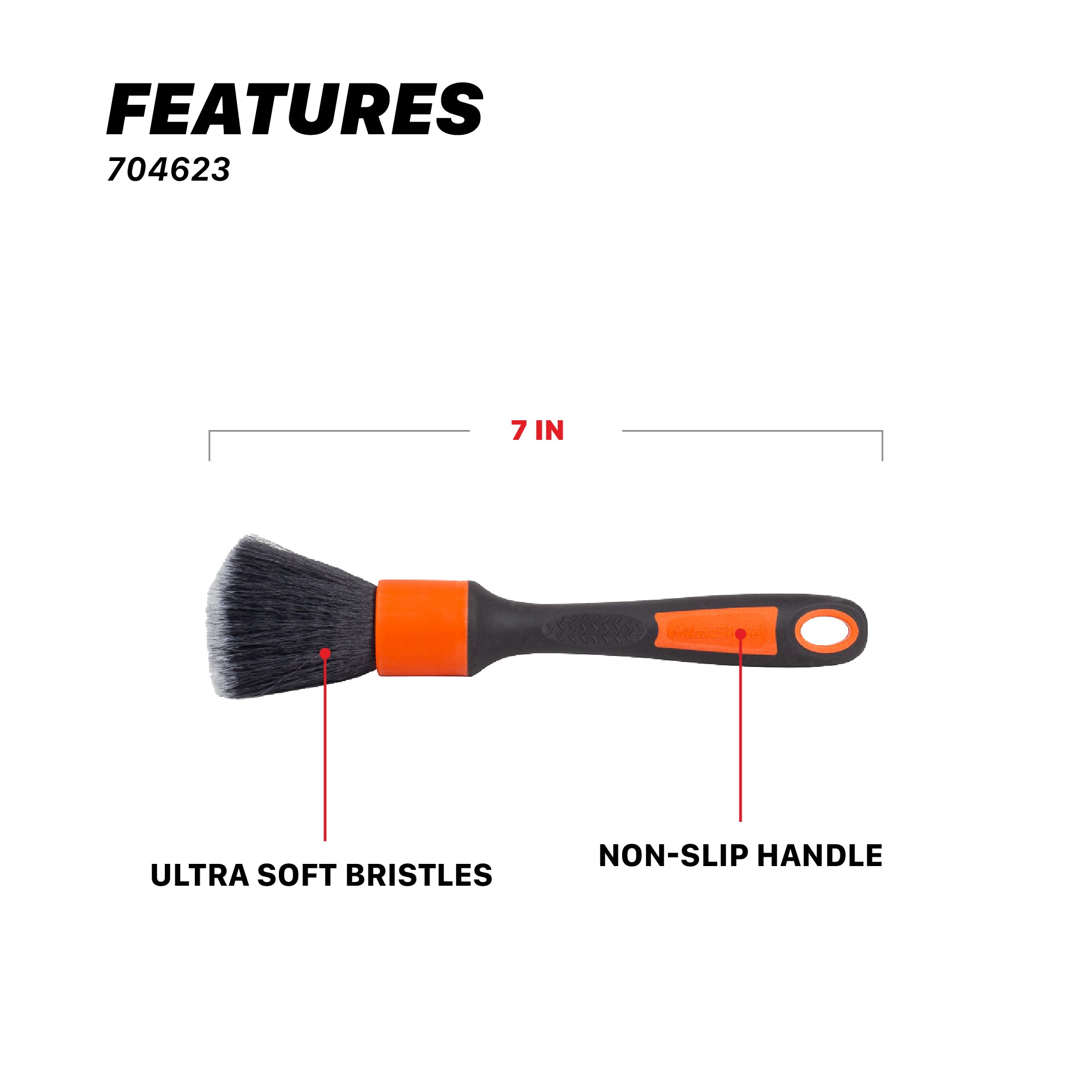 Ever So Soft (ESS) Car Detailing Brushes