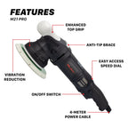 Random Orbital Polisher | M21 Pro - 6in Plate, 21mm Throw, 1000W