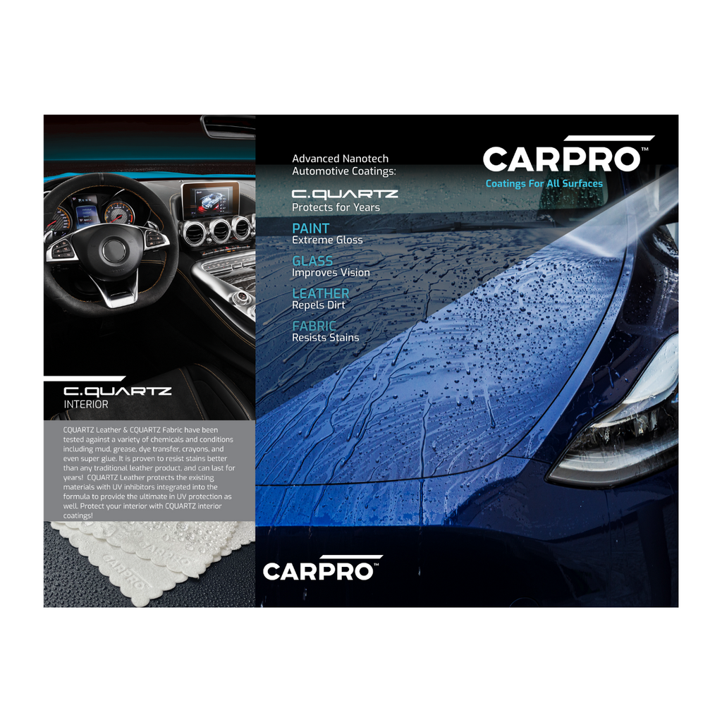 CQUARTZ Trifold Brochures (10 Pack)