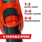 MB1200 Pro Rotary Brushless Buffer