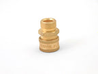 COUPLER BRASS 3/8 QC X M22 M