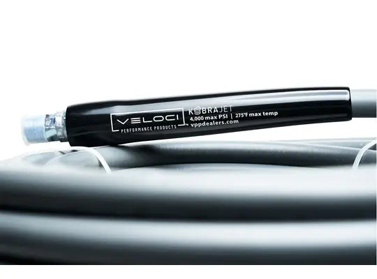 3/8" KobraJet, Gray Smooth Hose, 4300 PSI, 150 FT, Non-Marked