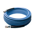 3/8" Kobrajet Blue Smooth Hose, 4300 PSI, 75 FT, Non-Marked, Stainless Steel Couplers