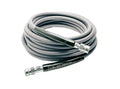 3/8" Kobrajet Gray Hose, 4300 PSI, 50 FT, Non-Marked, Stainless Steel Sockets.