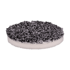 292MFP - 2" URO Fiber® Microfiber Pad (Black/White Fibers) White Foam Interface - Cutting