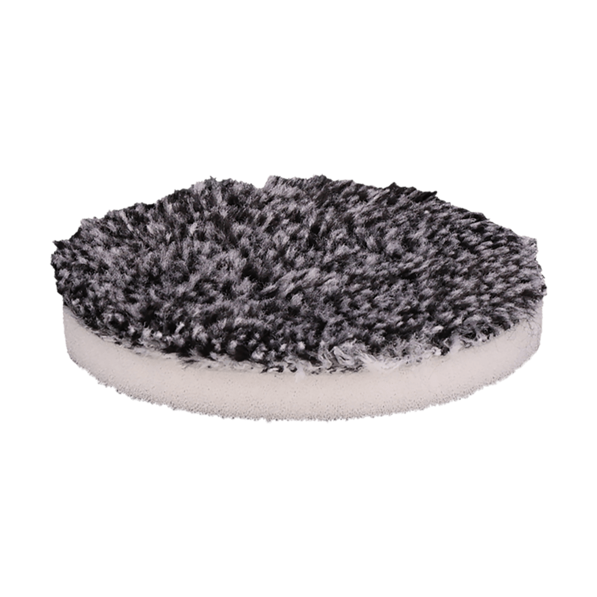 292MFP - 2" URO Fiber® Microfiber Pad (Black/White Fibers) White Foam Interface - Cutting