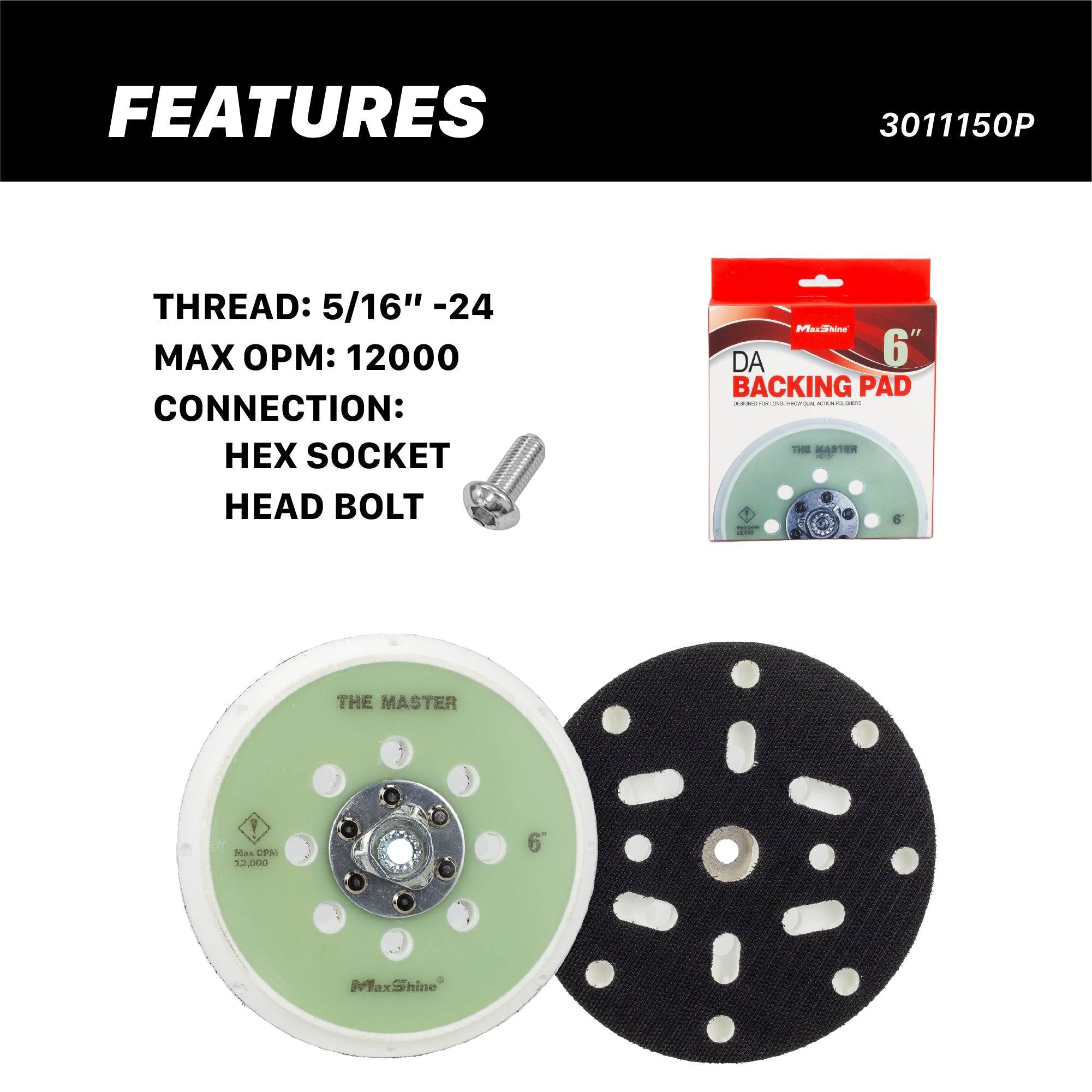 [Open-Box] Pro Series Dual Action Backing Plates - M15 Pro, M21 Pro
