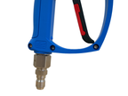 MTM Hydro SGS28 Blue Spray Gun, 4000 PSI, 12 GPM, Live Swivel, SS QC Fittings