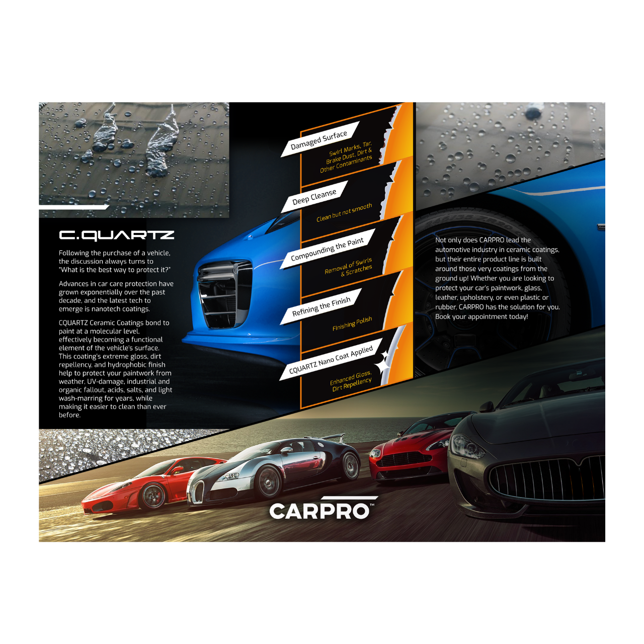 CQUARTZ Trifold Brochures (10 Pack)
