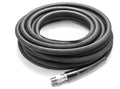 3/8" KobraJet Carbon Jacketed Black Hose, 4300 PSI, 25 FT, W/Swivel ends