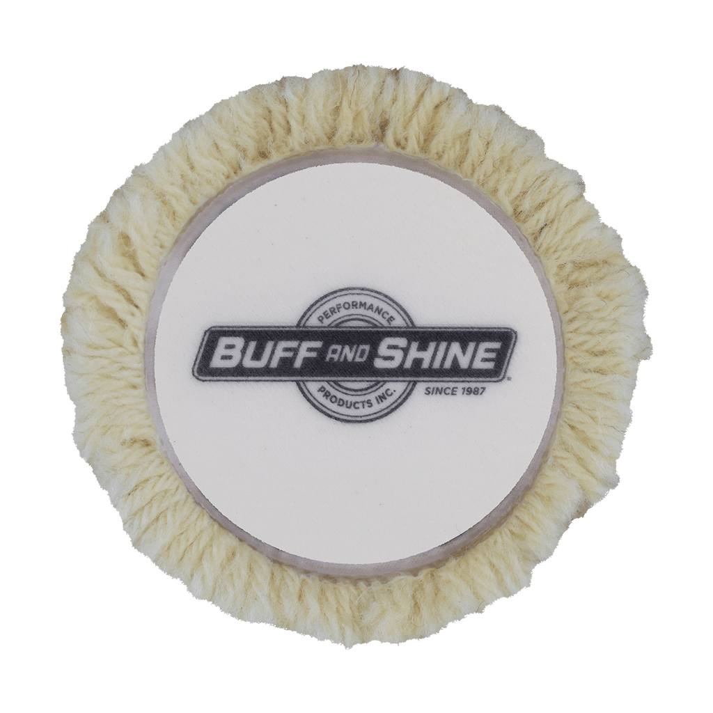 301G - 3" 100% Natural Wool (4 Ply Twist) Grip Wool Pad - Cutting
