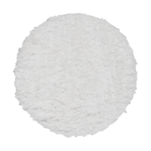 312MFP - 3" URO Fiber® Microfiber Pad (White Fibers) Light Blue Foam Interface (Edge Bevel) - Cutting