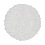 322MFP - 3" URO Fiber® Microfiber Pad (White Fibers) Dark Yellow Foam Interface (Edge Bevel) - Polishing