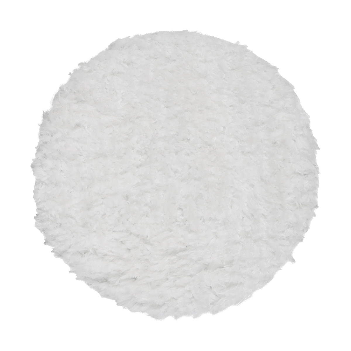 322MFP - 3" URO Fiber® Microfiber Pad (White Fibers) Dark Yellow Foam Interface (Edge Bevel) - Polishing