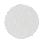332MFP - 3" URO Fiber® Microfiber Pad (White Fibers) White Foam Interface (Edge Bevel) - Final Finishing