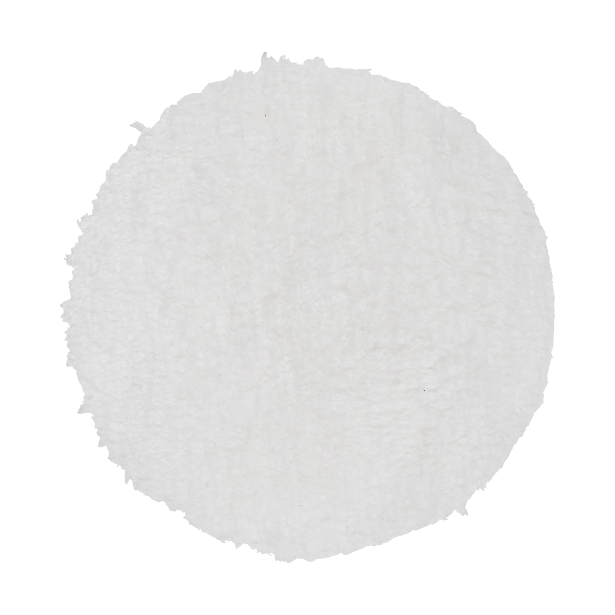332MFP - 3" URO Fiber® Microfiber Pad (White Fibers) White Foam Interface (Edge Bevel) - Final Finishing
