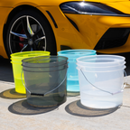 Transparent Bucket, 3.5 Gallon, Pack of 12