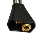M407 SPRAY GUN & DLE28 DUAL WAND W/CHEM NOZZ & QC