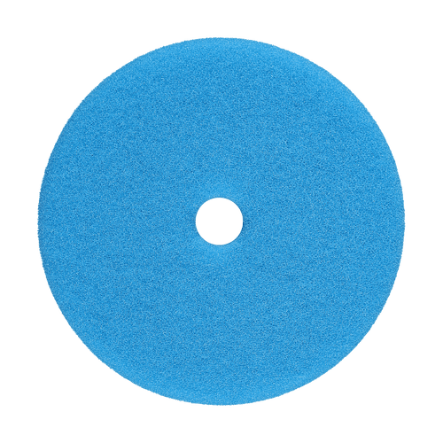 354EG - 3" Blue Coarse EdgeGuard™ Foam Pad - Heavy Cut