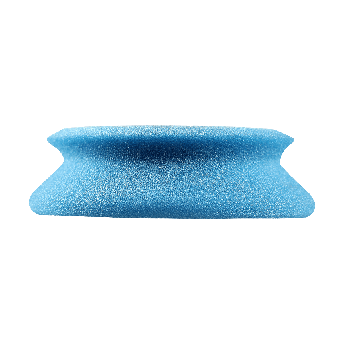 354EG - 3" Blue Coarse EdgeGuard™ Foam Pad - Heavy Cut