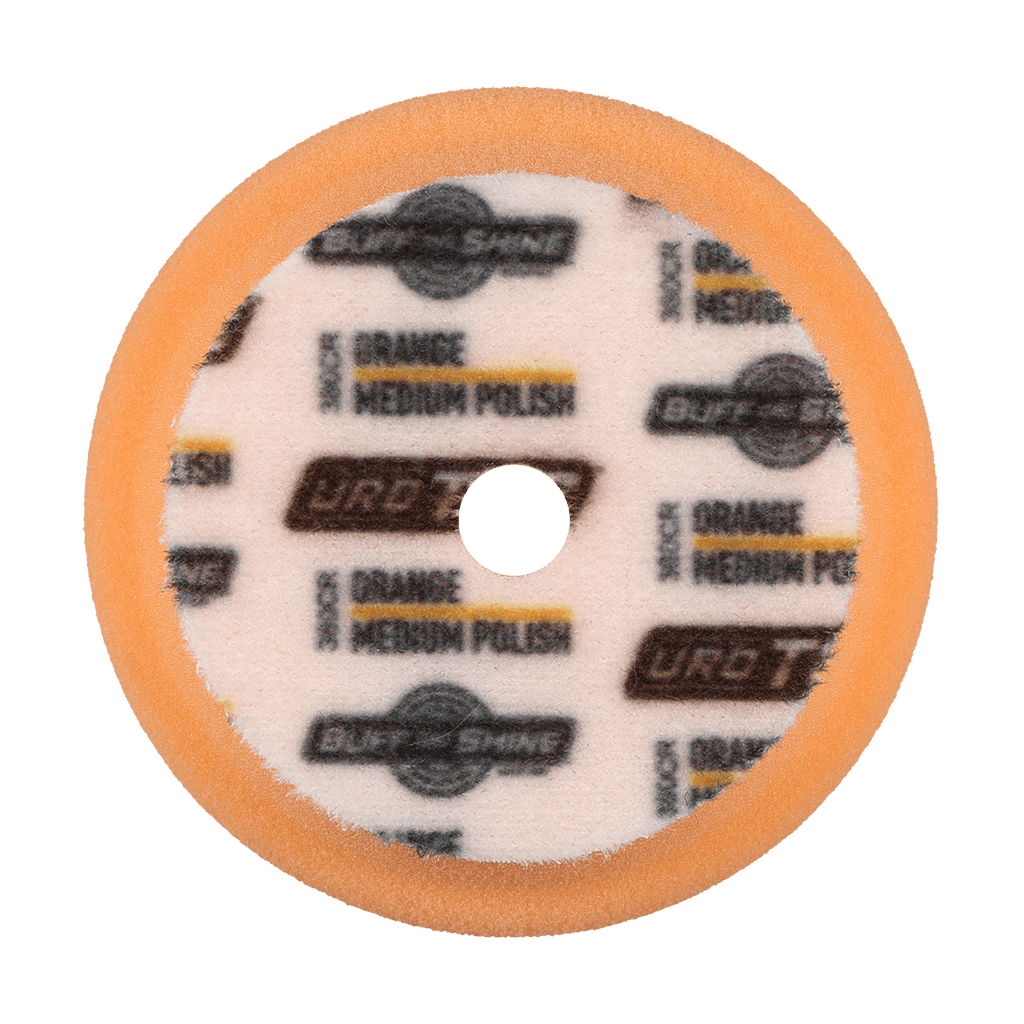 380CR - 3" Orange URO TEC® Foam Pad - Medium Polishing