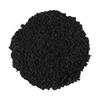392MFP-BK - 3" URO Fiber® Microfiber Pad (Black Fibers) White Foam Interface - Finishing