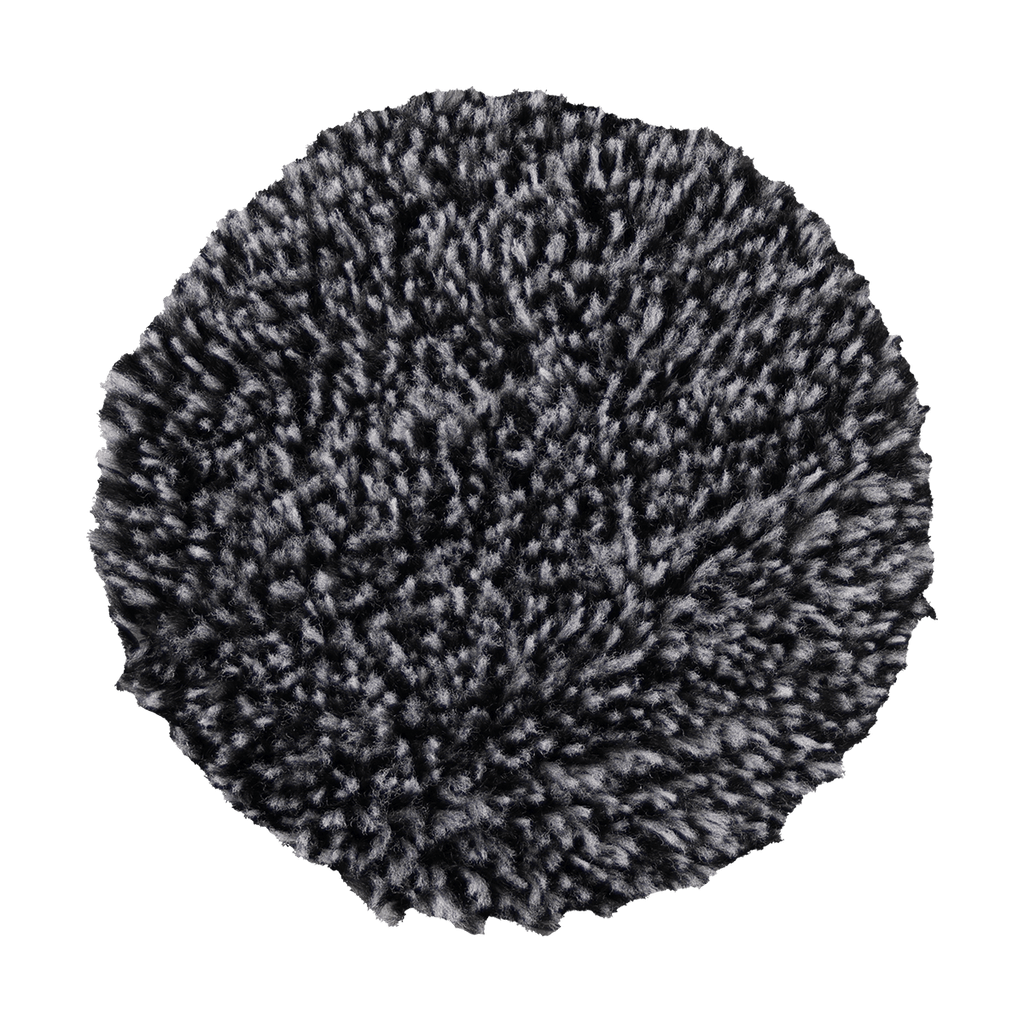 392MFP - 3" URO Fiber® Microfiber Pad (Black/White Fibers) White Foam Interface - Cutting