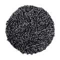 392MFP - 3" URO Fiber® Microfiber Pad (Black/White Fibers) White Foam Interface - Cutting