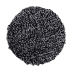 392MFP - 3" URO Fiber® Microfiber Pad (Black/White Fibers) White Foam Interface - Cutting