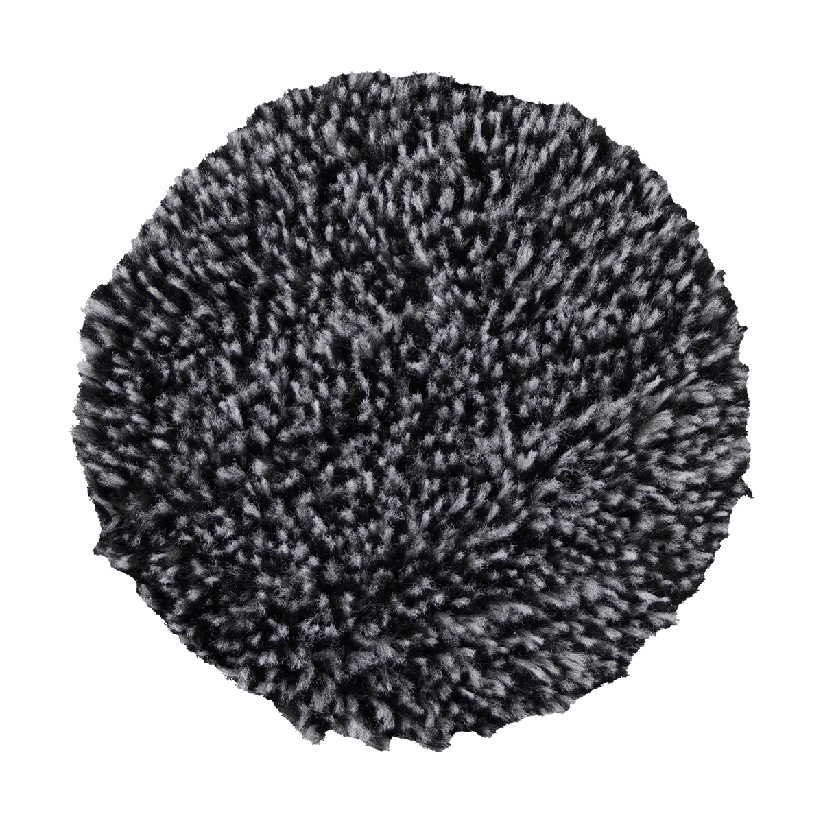 392MFP - 3" URO Fiber® Microfiber Pad (Black/White Fibers) White Foam Interface - Cutting