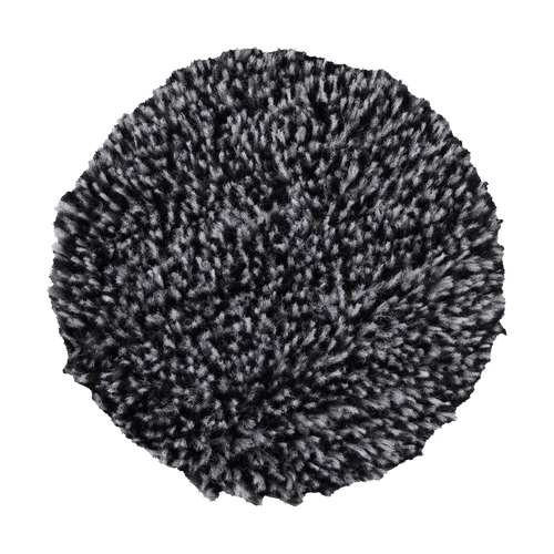 392MFP - 3" URO Fiber® Microfiber Pad (Black/White Fibers) White Foam Interface - Cutting