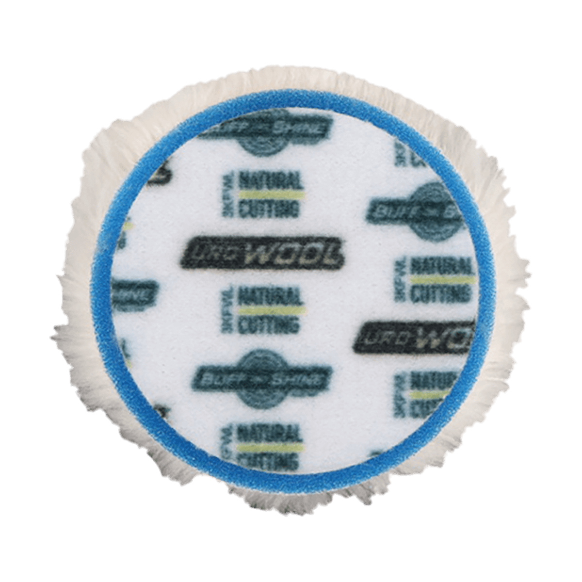 3KFWL - 3" Natural 100% Knitted Wool (Edge Bevel) URO Wool® Pad - Soft Cut