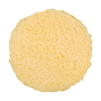 3KFWY - 3" Yellow Knitted Wool (Edge Bevel) URO Wool® Pad - Polishing