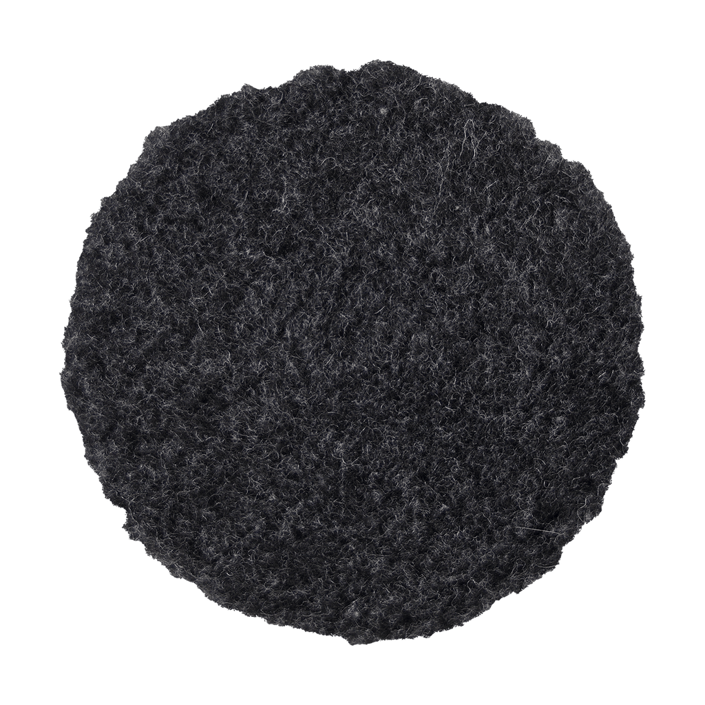 3KWB - 3" Grey Knitted Wool Blend URO Wool® Pad - Cutting
